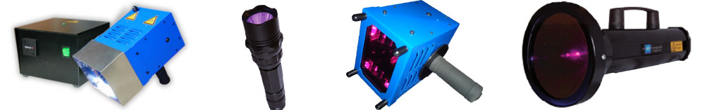Lámparas portátiles de luz UV para curado y luminiscencia